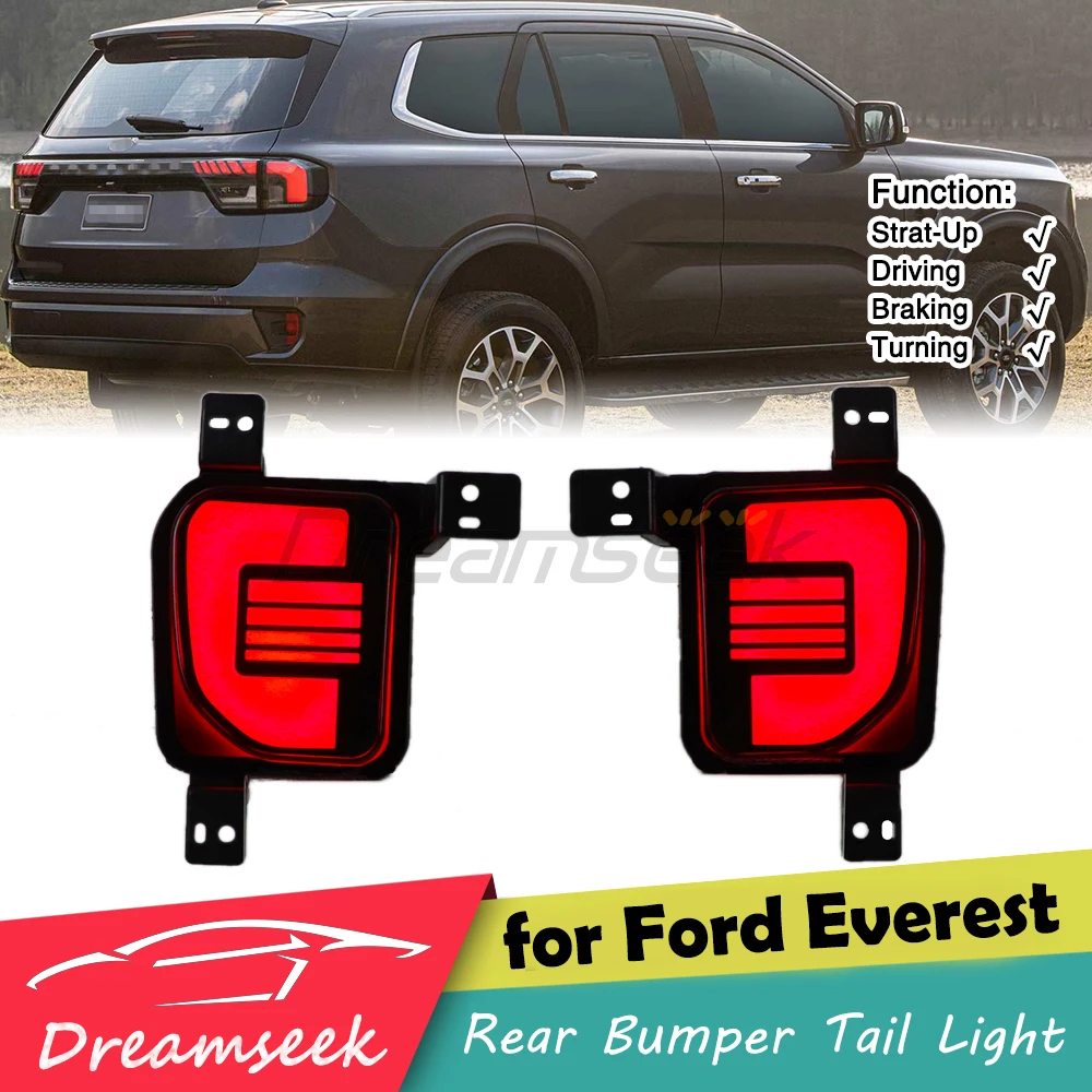 LED Signal Parken FACELIFT Auto Schwanz Lichter Teile Für Ford Everest  2016-2020 Endeavour Rückleuchten Hinten Lampe - AliExpress