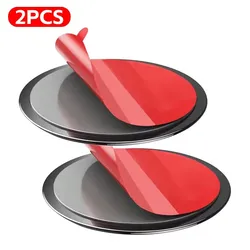 Universal Car Phone Holder Adhesive Mount Pad for Dashboard or Windshield (2PCS)