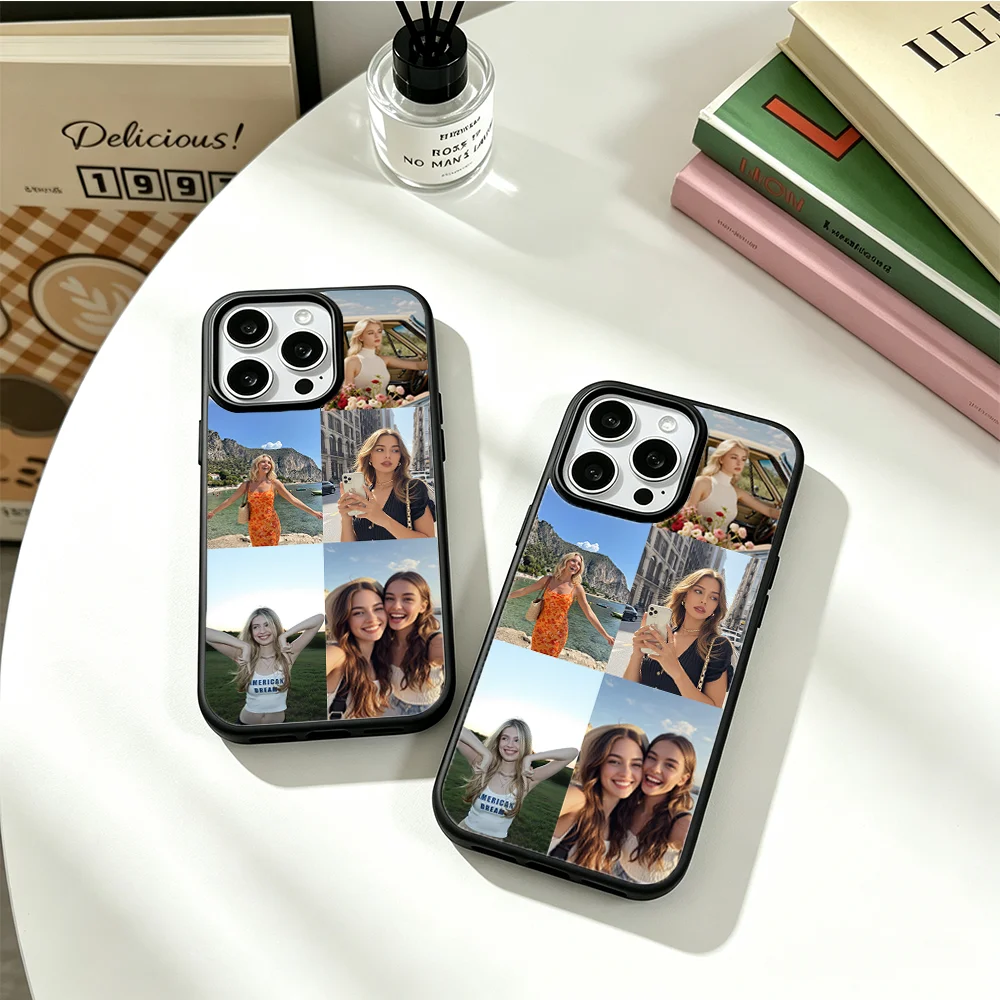 Personalized Transparent Photo Phone Case with Magnetic Shock Protection