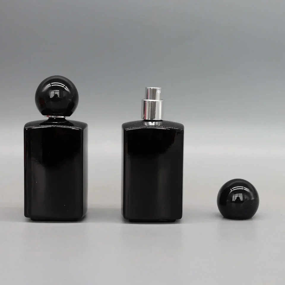 香水ボトル　スプレー　詰替え用　フレグランス　空のボトル　ブラック 香水ボトル スプレー 詰替え用 フレグランス 空のボトル ブラック