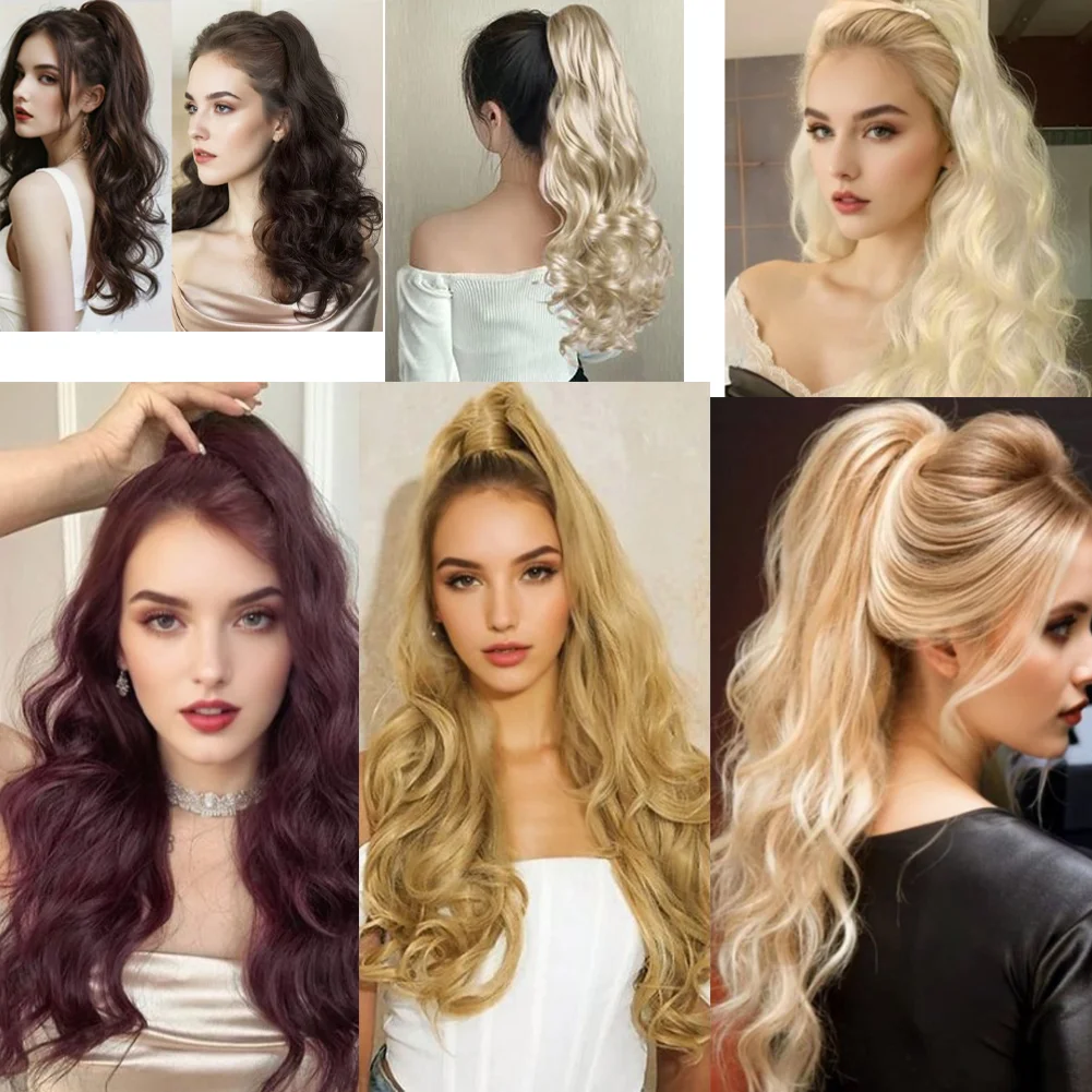 Wavy Ponytail Extension Image 2