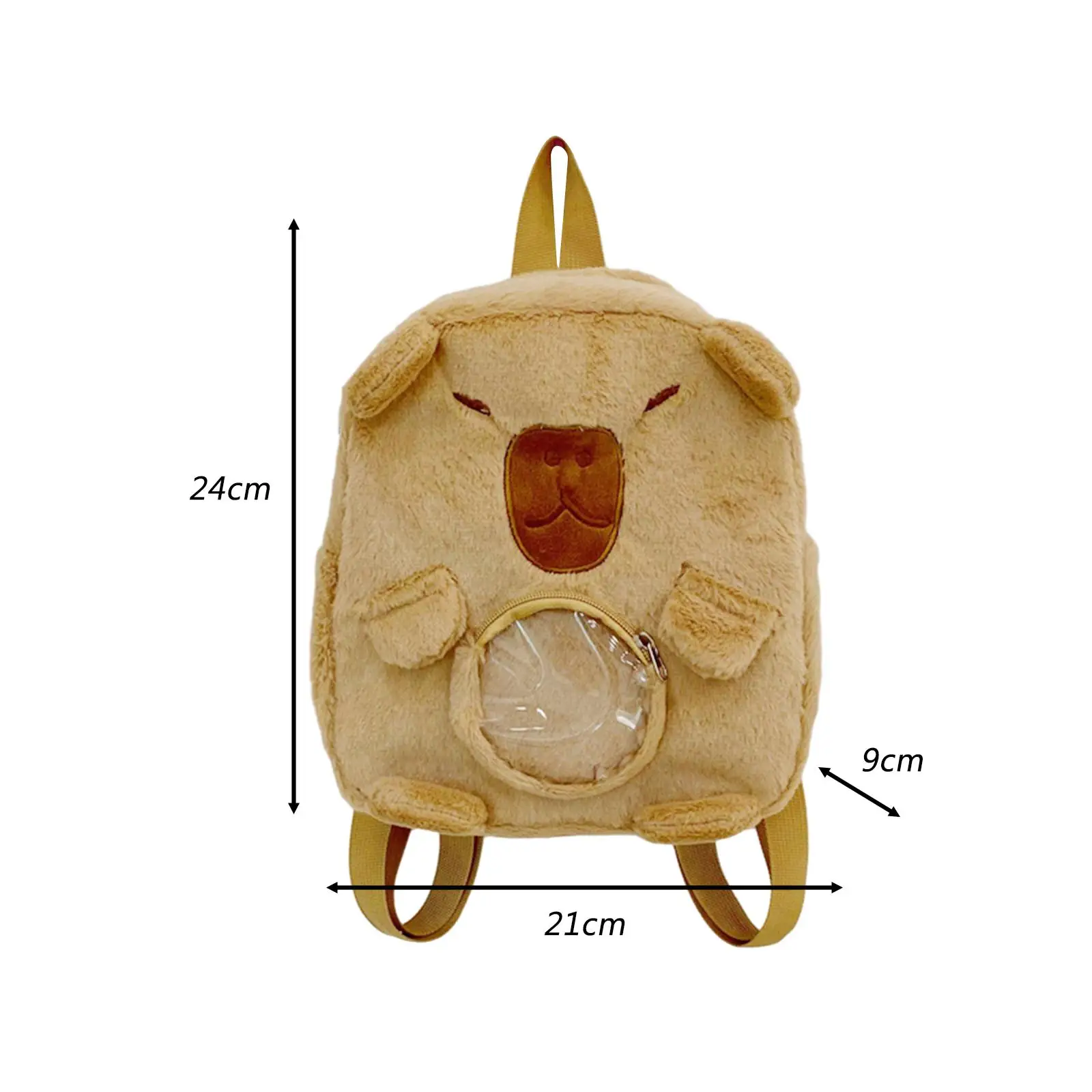 Capybara Backpack Daypack Lightweight Gifts Mini Candy Bag Funny Backpack for Camping Street Backpacking Outdoor Indoor Travel