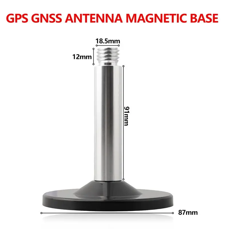 강력 추천 - GPS GNSS 안테나 마그네틱 베이스 마운팅 5/8-11 나사산 고정밀 내식성 산화 저항성