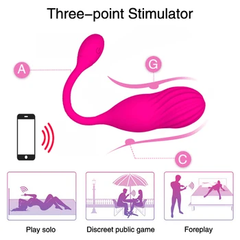 Vibrating Egg App Wireless Remote Vibrators Sex Toys For Women G Spots Clit Stimulator Vaginal Kegel Balls Wearable Vibrator 4