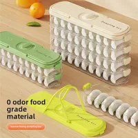 Freezer Dumpling Storage Box Side Door Preservation Case Food Grade Cold Freezer Special Organizer Box For Home Use 1