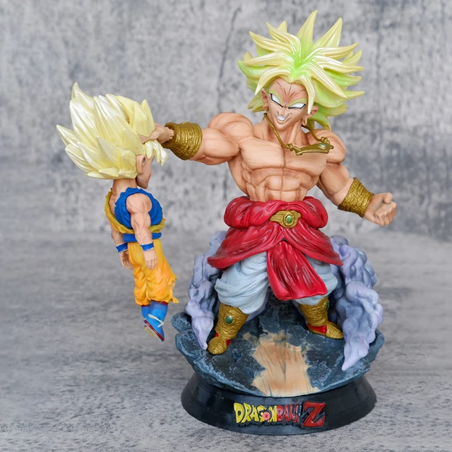 Anime Dragon Ball Broly vs Son Goku Figure Statue 25cm Gk PVC Collection  Decoration Super Saiyan Broli Action Figurine Model Toy - AliExpress