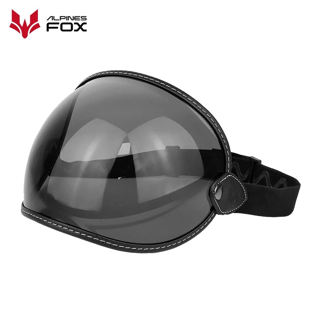 Material Pc Visor De Casco De Motocicleta Universal - Antirayas, Antivaho,  UV, Con 3 Broches Para Cascos Abiertos Gafas Motocross, image size:1000x1000