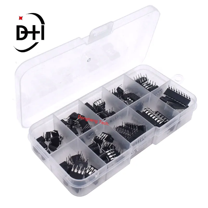 IC Sortiment 150 Stück - PC817, NE555, LM358, LM324, JRC4558, LM393 etc
