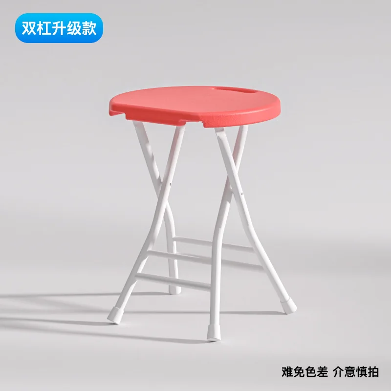 F11 folding stool stool outdoor portable simple thick round stool living room stool