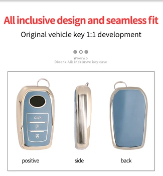 Portachiavi per auto per Toyota Key cover per Chr Rav4 Auris Avensis Prius Aygo Camry Corolla Land Cruiser 200 Prado Crown Car key fob 5 Portachiavi per auto per Toyota Key cover per Chr Rav4 Auris Avensis Prius Aygo Camry Corolla Land Cruiser 200 Prado Crown Car key fob - Portachiavi per auto per Toyota Key cover per Chr Rav4 Auris Avensis Prius Aygo Camry