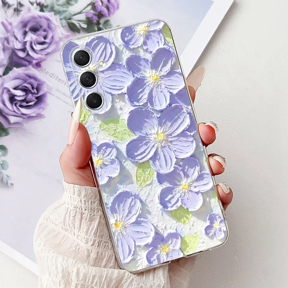 Luxury Painted Soft Slim Phone Case - Elegant Back Cover Coque