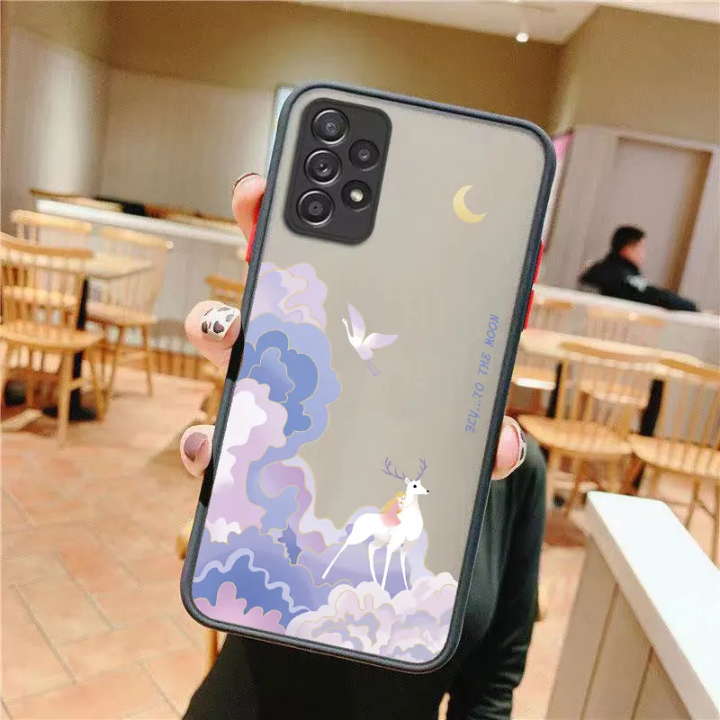 phone belt pouch Scenery Girl Case For Vivo V17 V20 Oil Painted Phone Cover for Vivo Y31 X60 Pro X50 Y20 Y30 Y50 Y51 2021 V15 Y17 Y19 Y91C Capa phone carrying case Cases & Covers