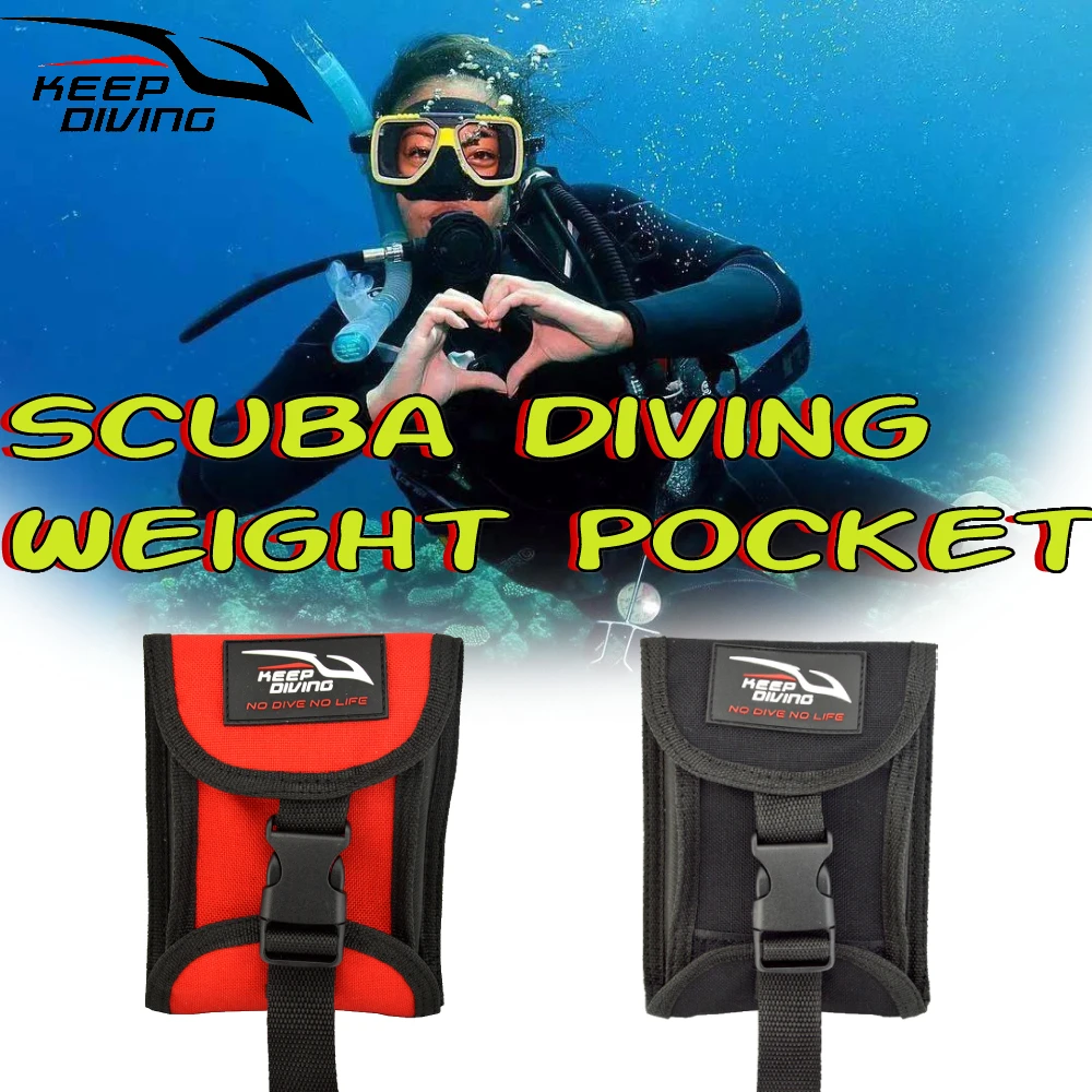 DivingWeightScubaDivingSpareWeightStorageWaistBagHangingPouch