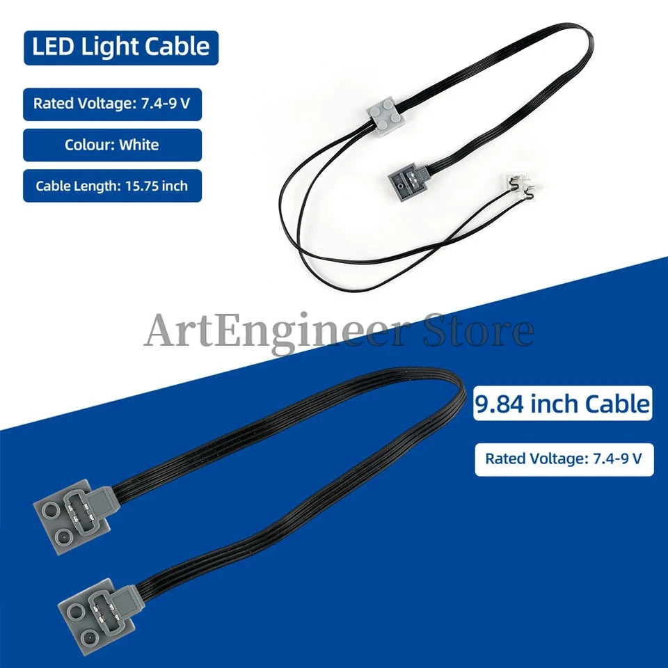 Enhanced High Torque Servo Motor Set for Technical Building Block Construction