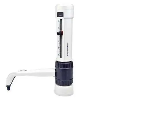 병 상단 디스펜서 DispensMate DLab StepMate Stepper 갈색 시약 병 없음 0.5-5ml / 1-10ml / 2.5-25ml ATT