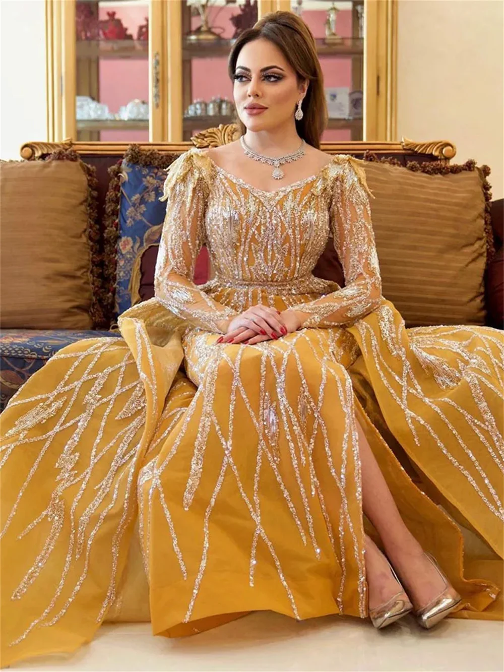 Рисунок 4 - Женское платье с длинным рукавом It's yiiya