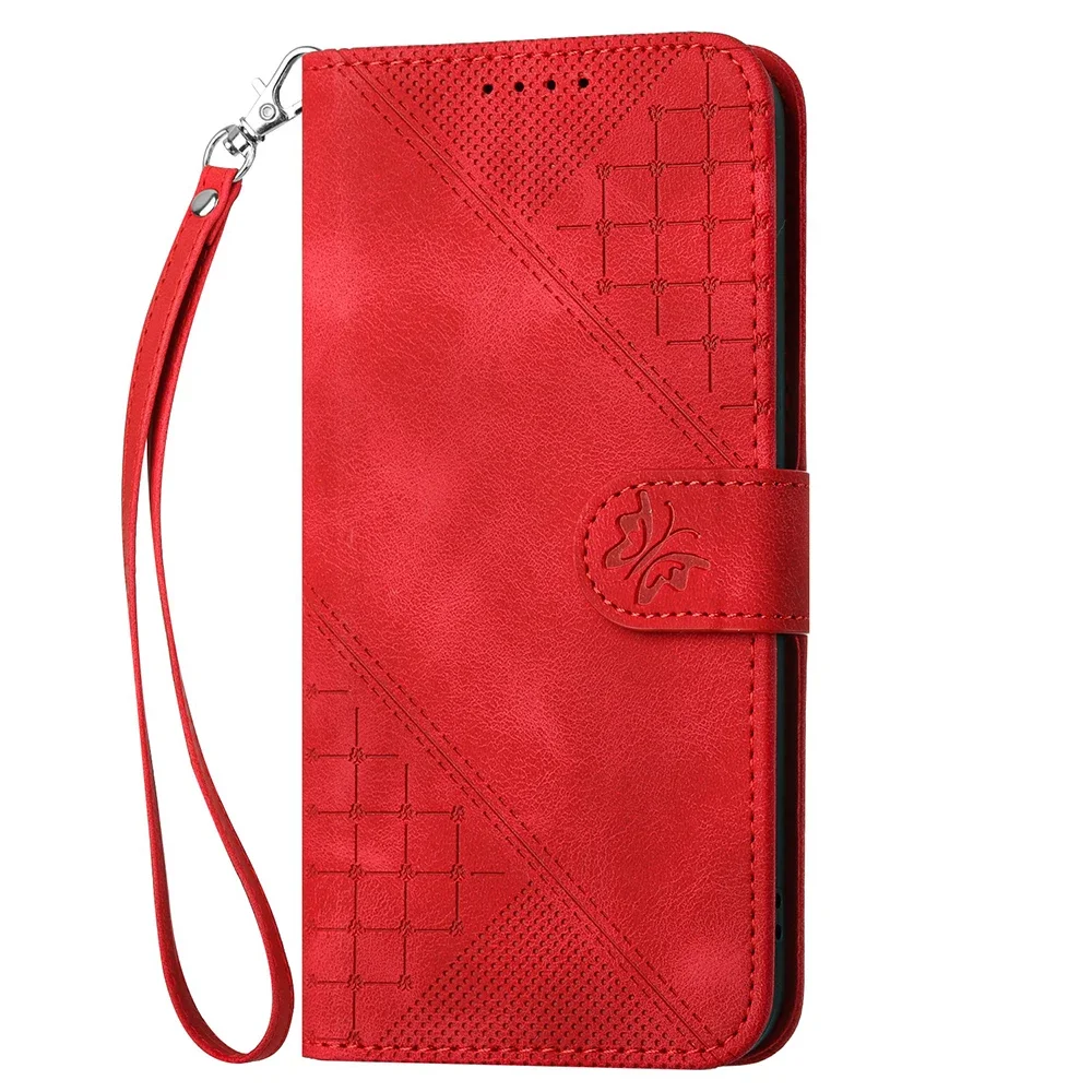 Luxury Leather Phone Case with Card Slot & Flip Wallet Design