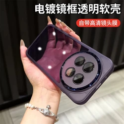 Transparante Zachte Siliconen Beschermcase met Schokbestendige Bumper voor Smartphones