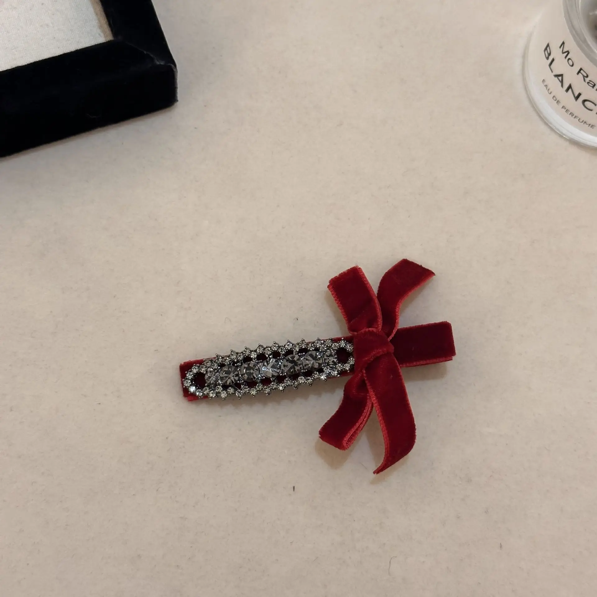No1 HAIRPIN/RUBY RED/ヘアピンセット Nº 1 HAIRPIN | Ruby Red (3 box) – Fiona Franchimon