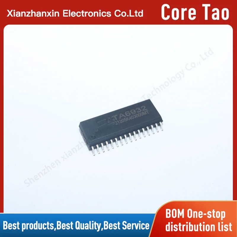 

10PCS/LOT TA6932 SOP-32 Drive a 16-bit digital tube chip communication chip