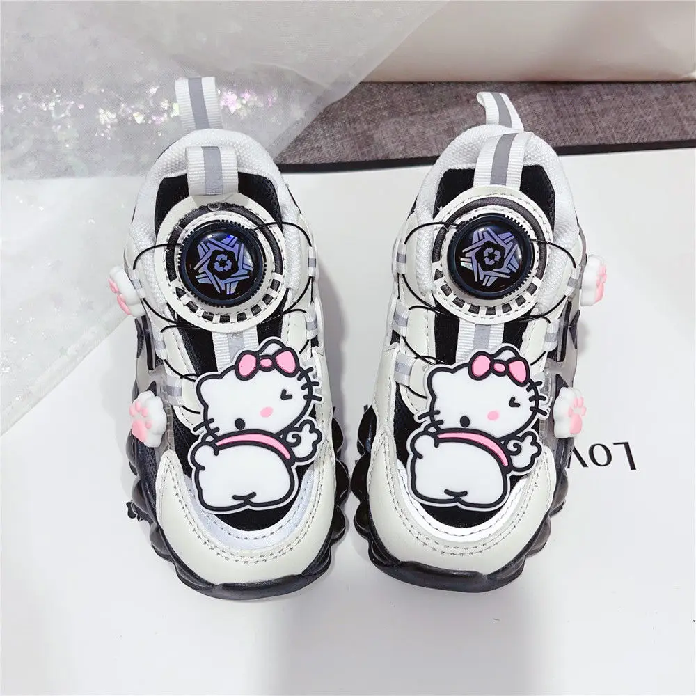 

Sanrio Hello Kitty Kuromi Children Casual Sneakers Cute Anime Cartoon Autumn Winter New Fashion Comfortable Outdoor Travel Shoes
