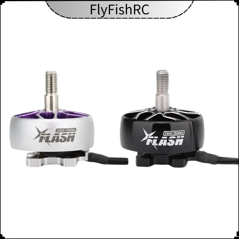 Propeller Rpm Flash Gun FlyfishRC Flash 2306 1750KV 2550KV Motor for RC FPV freestyle drone ...