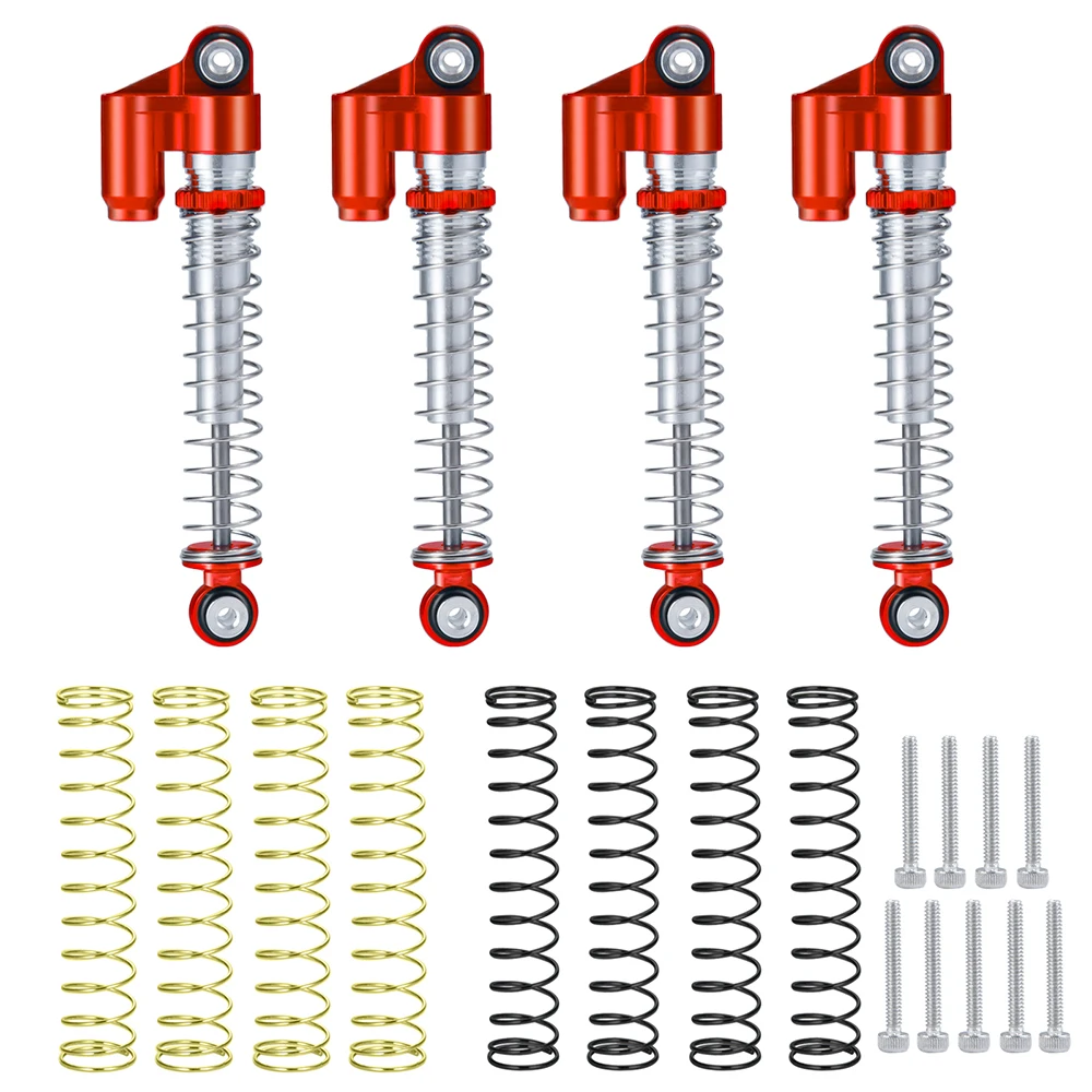 Premium Aluminum Alloy Shock Absorber Damper for 1/24 RC Car Truck Upgrade Parts Accessories