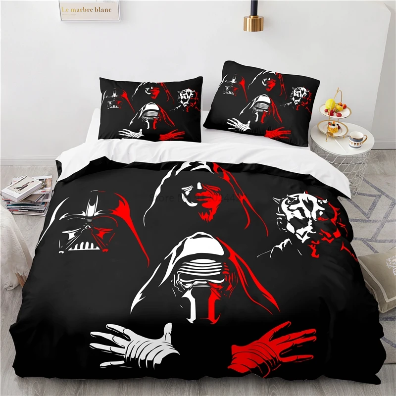 New Star Wars 3d Bedding Set Print Duvet Cover Set with Pillowcase Home Textile Elegant Bedroom Decor Bed Linen Set Dropshipping