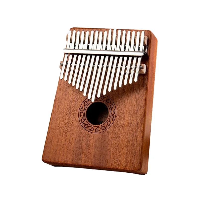 

Пианино Kalimba деревянное на палец, 17 клавиш, портативный музыкальный инструмент, подарок ребенку на день рождения, для начинающих