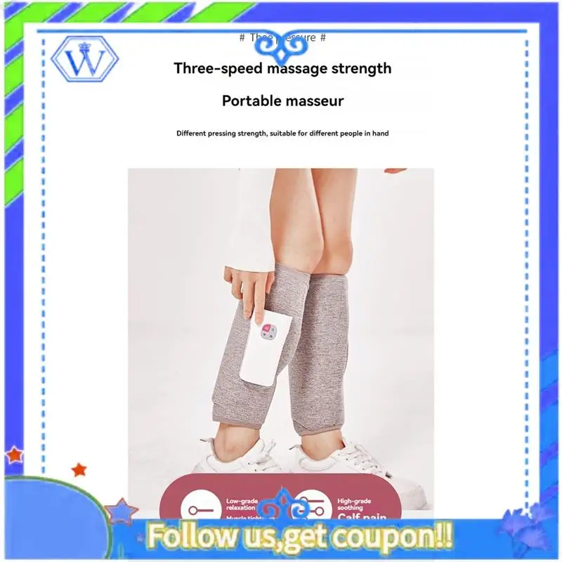 Leg Massage Air Compression Massage With Heat Cordless Leg Massager For Circulation And Pain Relief Calf Massager 2PCS