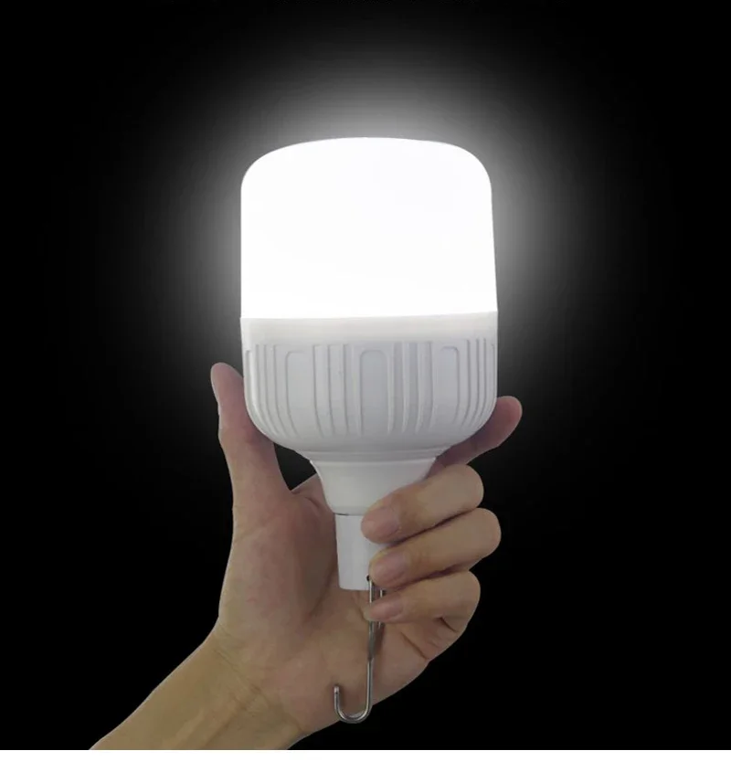 650W Portable Lantern Bulb Camping Light USB Rechargeable LED 5 Lighting Modes High Power Tent Light Outdoor Emergency