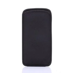 Soft Flexible Neoprene Pouch Phone Sleeve Case for Galaxy Note 20 Ultra (Black)