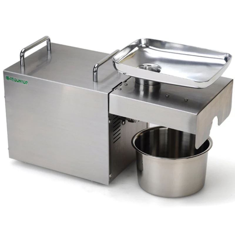 Home Oil Press Machine 1500W Cold Press Stainless Steel Flaxseed Peanut Almond Oil Pressers Machine Oil Extractor 220V/110V hot 6