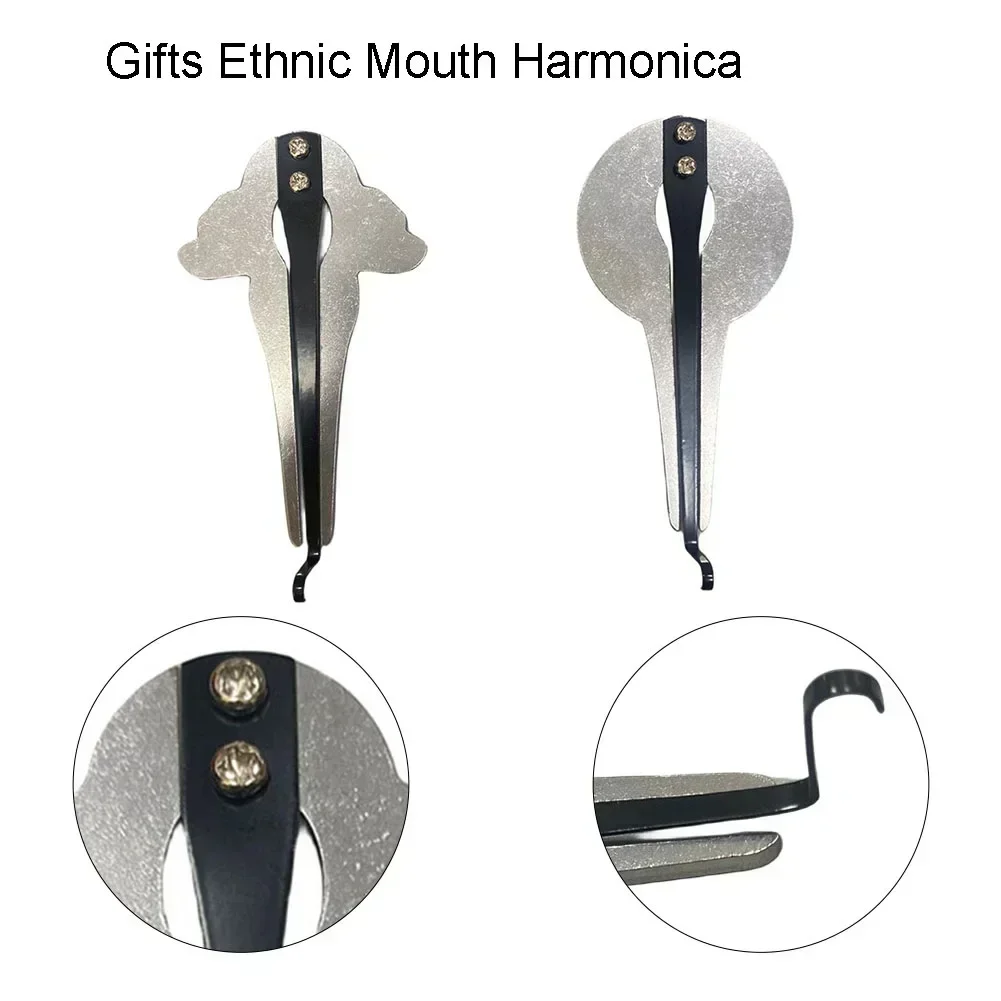 Jew's Harp Beginner Gift Jaw Jews Portable Russian Musical Harmonica,jew harp