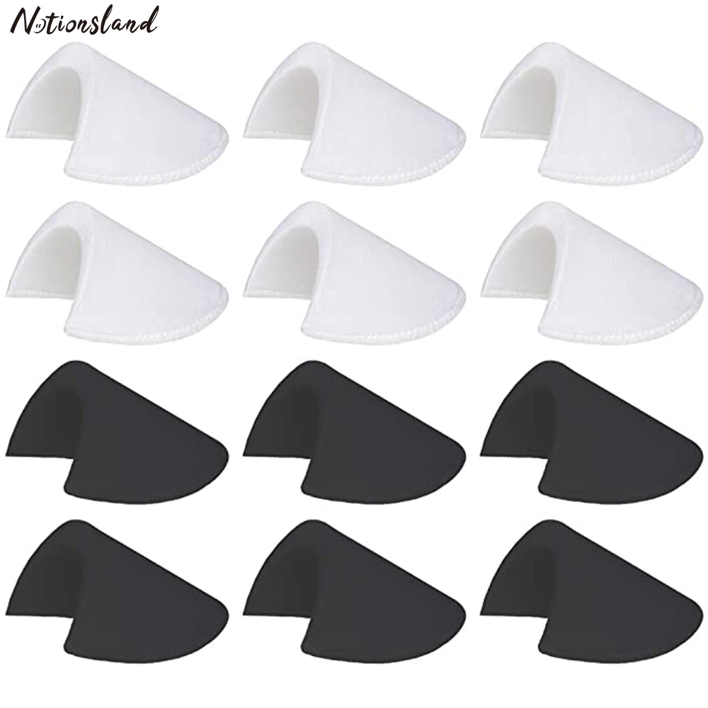 Shoulder Pads 6/9/12Pairs Sponge Shoulder Pads Sewing Set-in Shoulder Pads Foam Blazer T-Shirt Clothing Accessories Unisex