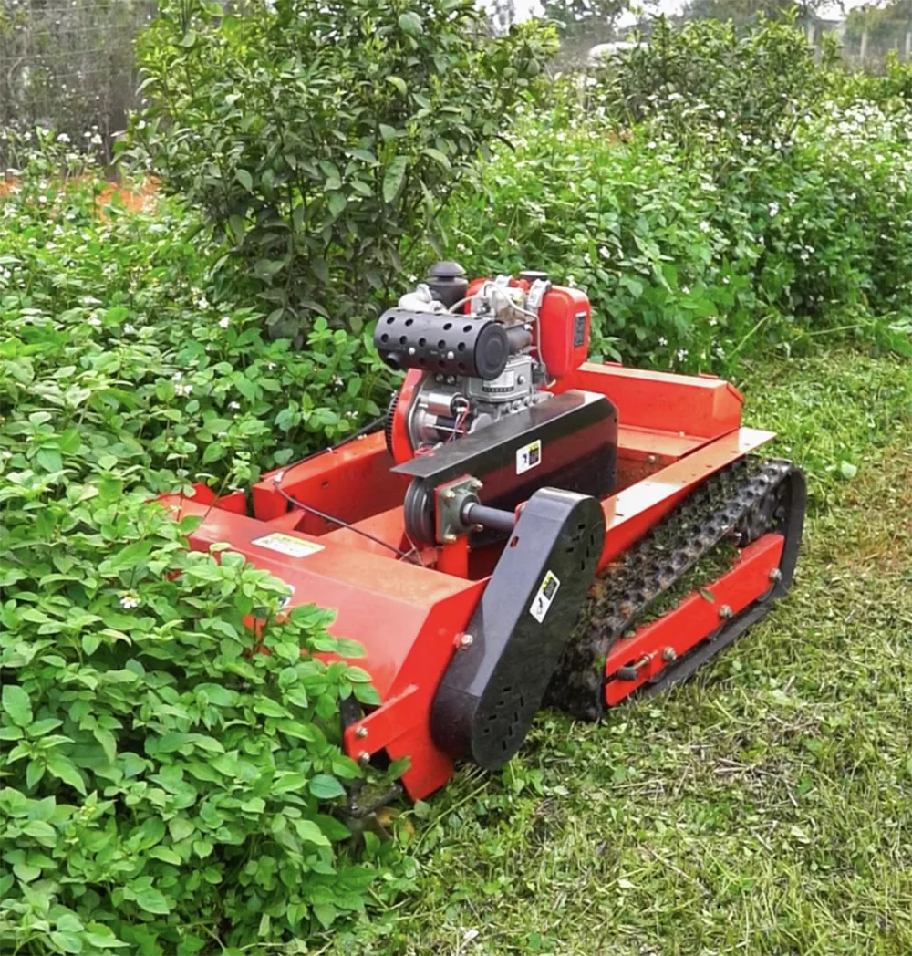 Cutting Machine Mowing Grass Machine 80cm 100cm Cutting Width 16HP