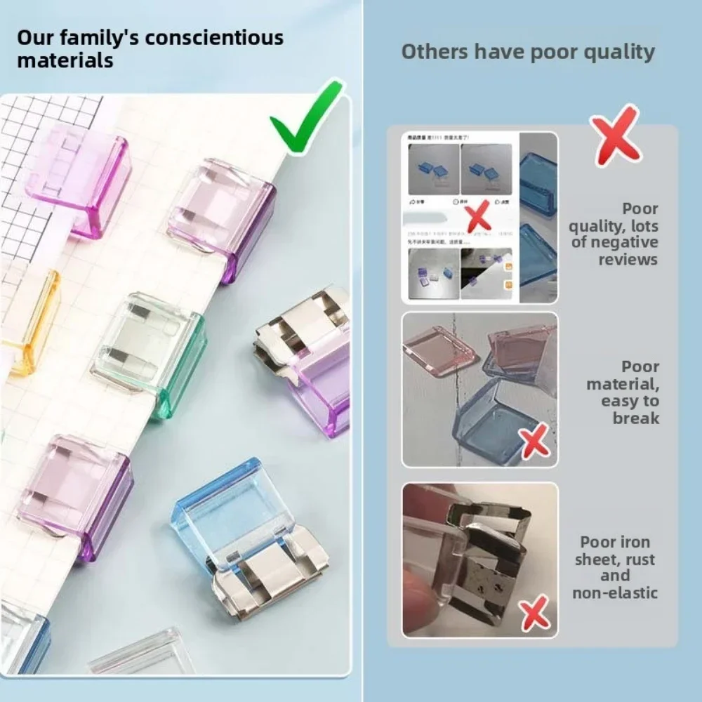 Fixing Clip for Clothes, Anti-Slip Trouser Edge Clip, Seamless Hidden Sewing Clips for DIY Apparel Arts, Crafting & Garment