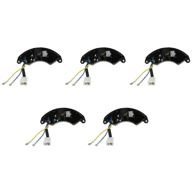 

5X 7KW - 8KW AVR Automatic Voltage Regulator Rectifier For Gasoline Generator H4S2