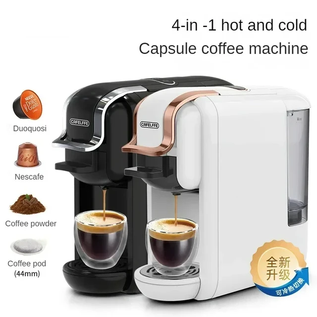 Cafetera De cápsulas pequeñas para el hogar, máquina De Café italiana  automática, portátil, Universal - AliExpress