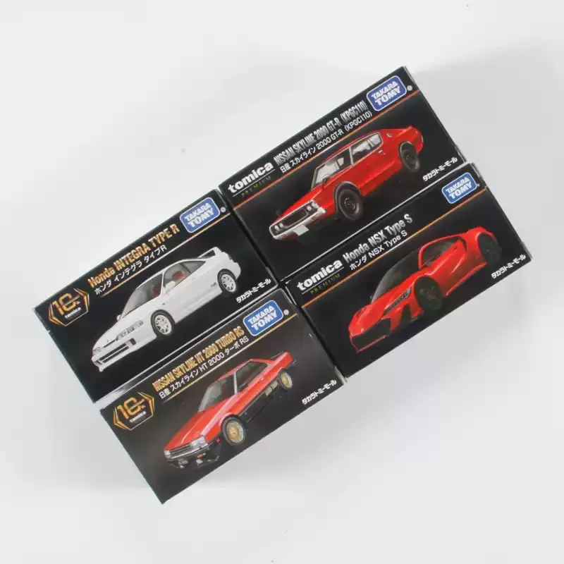 Original Takara Tomy Car Tomica Premium 10th Anniversary Alloy