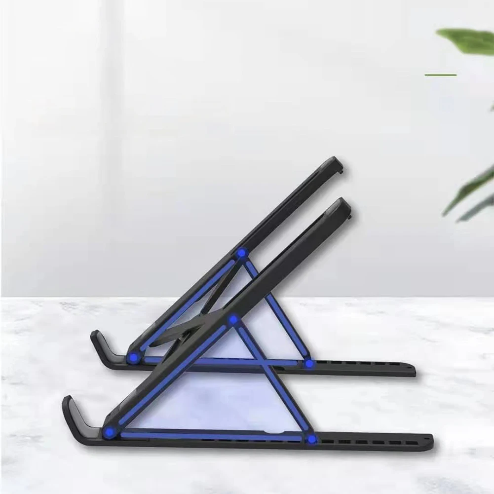 Laptop Stand Anti Slip Foldable Desktop Support Holder Adjustable Riser Tablet Stand Bracket Mobile Phone Bracket laptop stand