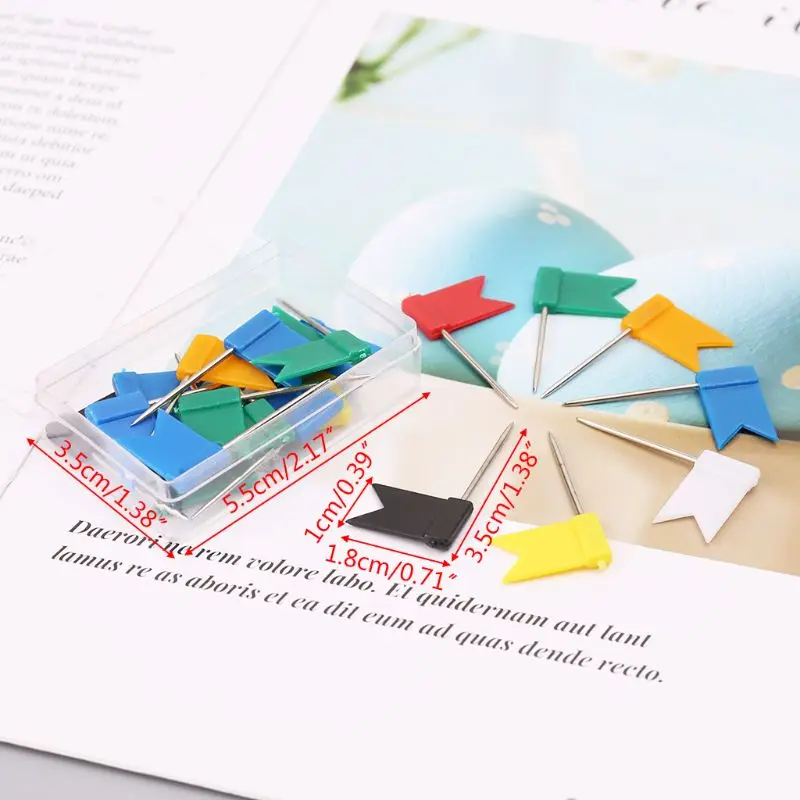 

160Pcs Multi Color shaped Push Drawing Pins Notice Cork Board Map Marker F0T1