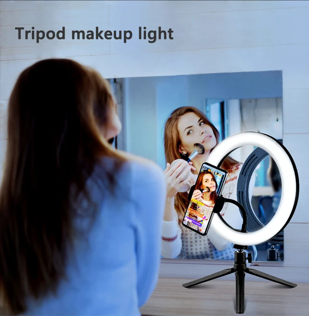 Selfie Ring Light Photography Led Rim Of Lamp with Optional Mobile