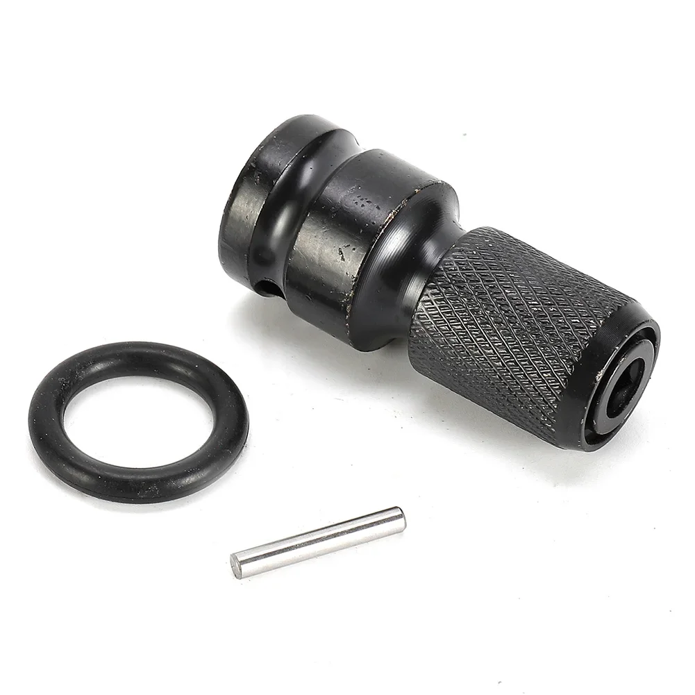 

1/2 Drive To 1/4 Hex Socket Adapter Set Hex Shank 1/2inch Drive To 1/4in Impact Drilling Bits Driver Cordless Drills