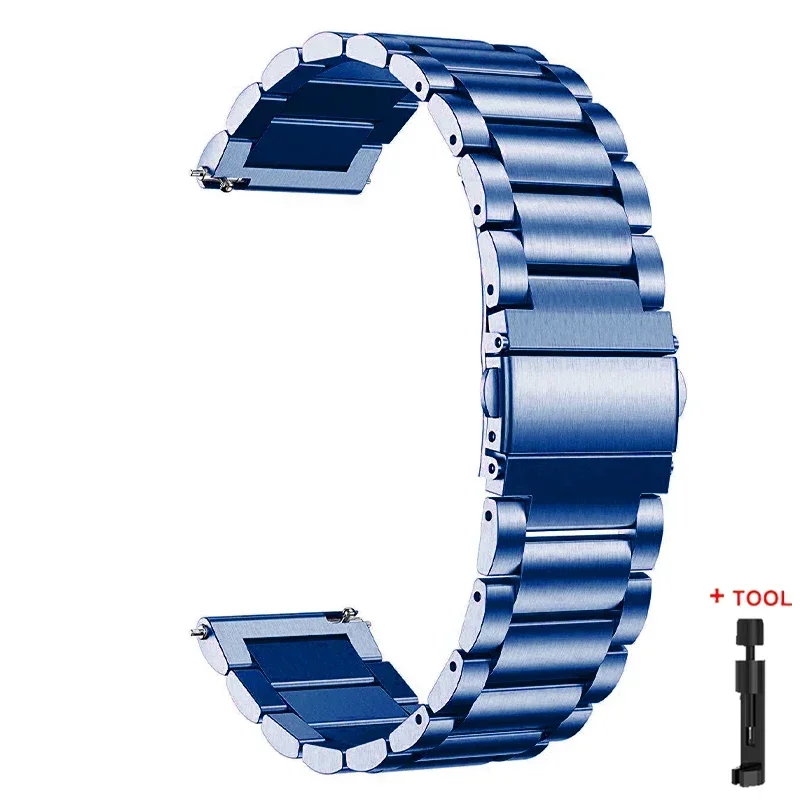 Stainless Steel Metal Watchband Bracelet Replacement Strap