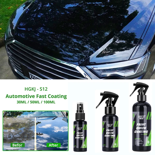 High Protection Ceramic Car Wash Fortify 3 In 1 Quick Coat Polish Sealer  Spray Car Nano Ceramic Coating Polishing Spraying Wax - Cleaning Agent /  Curing Agent - AliExpress