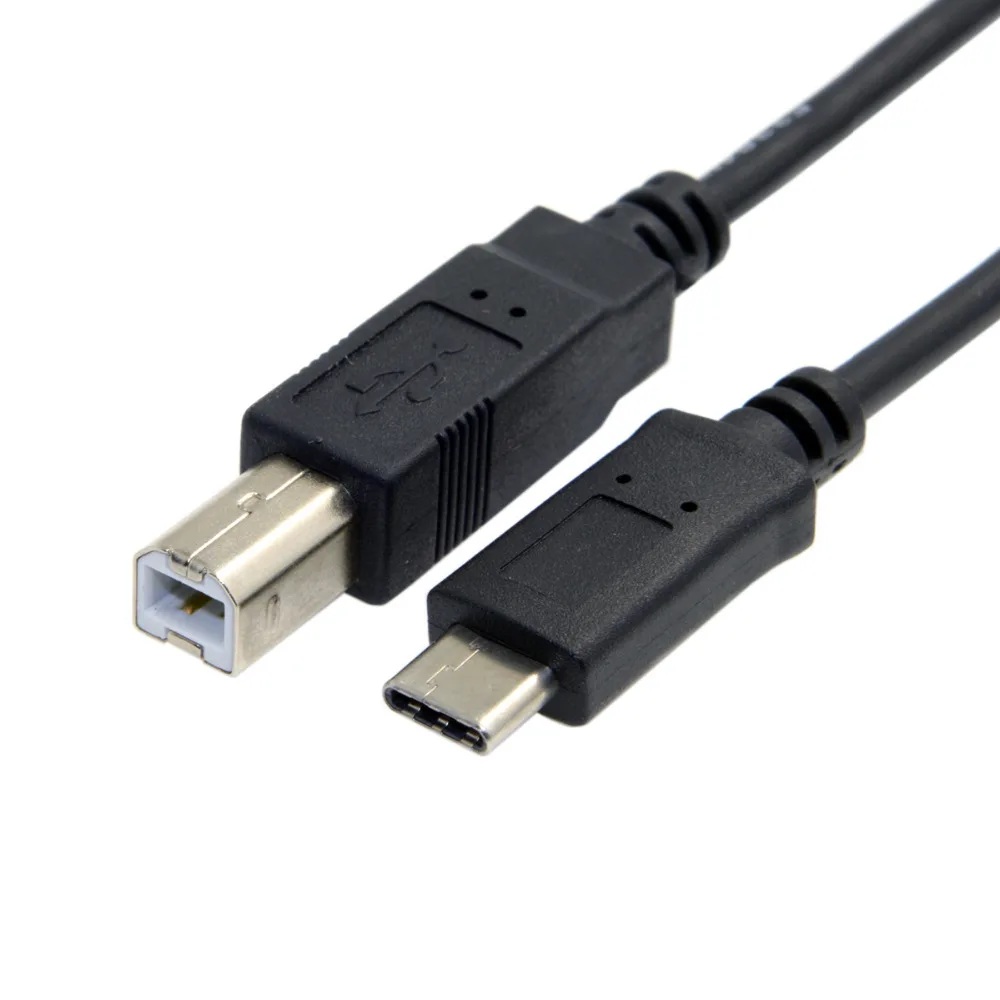 Type-C USB 2.0 Data Line USB C to USB Type B Printer Cable for Desktop Laptop USB-C Phone MIDI Cable for Yamaha Piano Keyboard