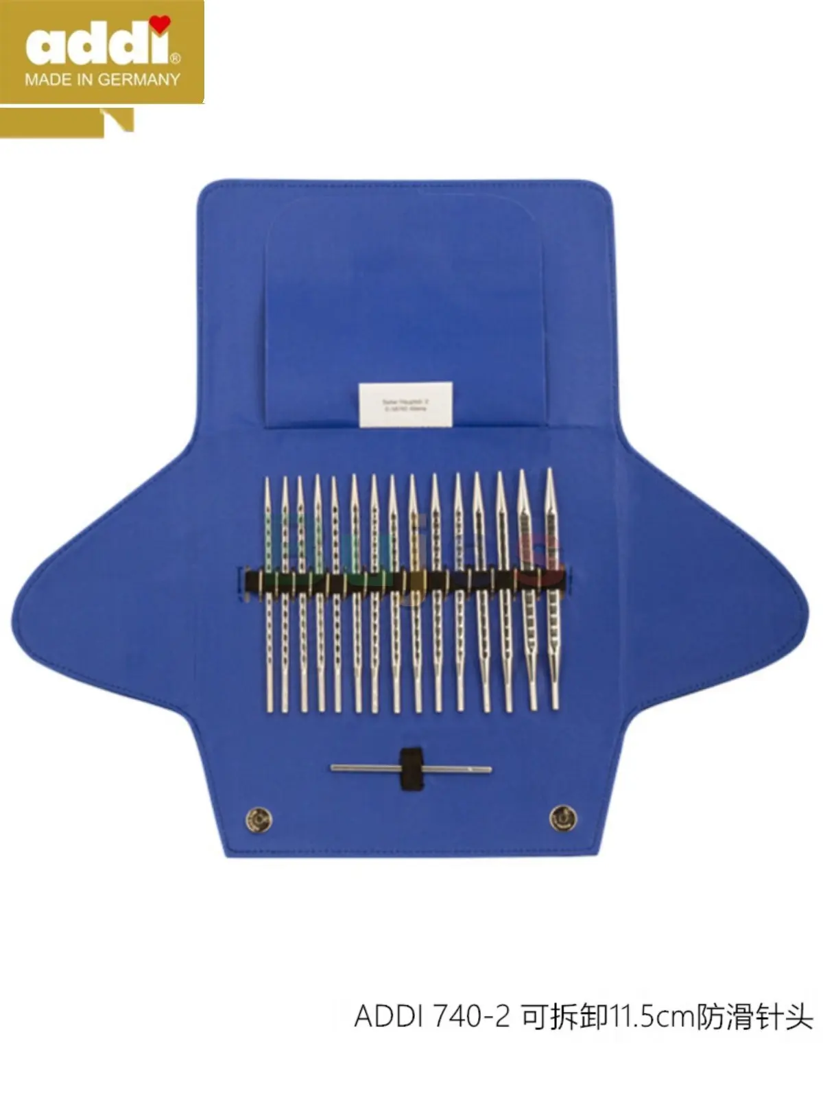 AddiClickNovelLaceInterchangeableCircularKnittingNeedleSet7302LongTips