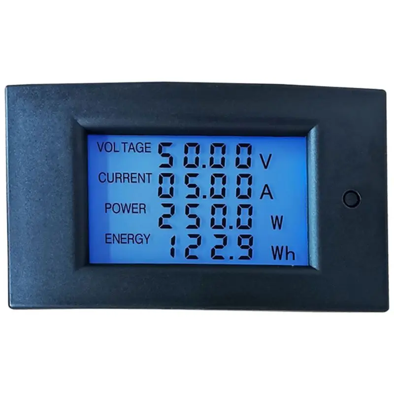 

20A for Dc 7.5-100V Digital LCD Voltmeter Ammeter Wattmeter Power Energy Meter V DropShipping