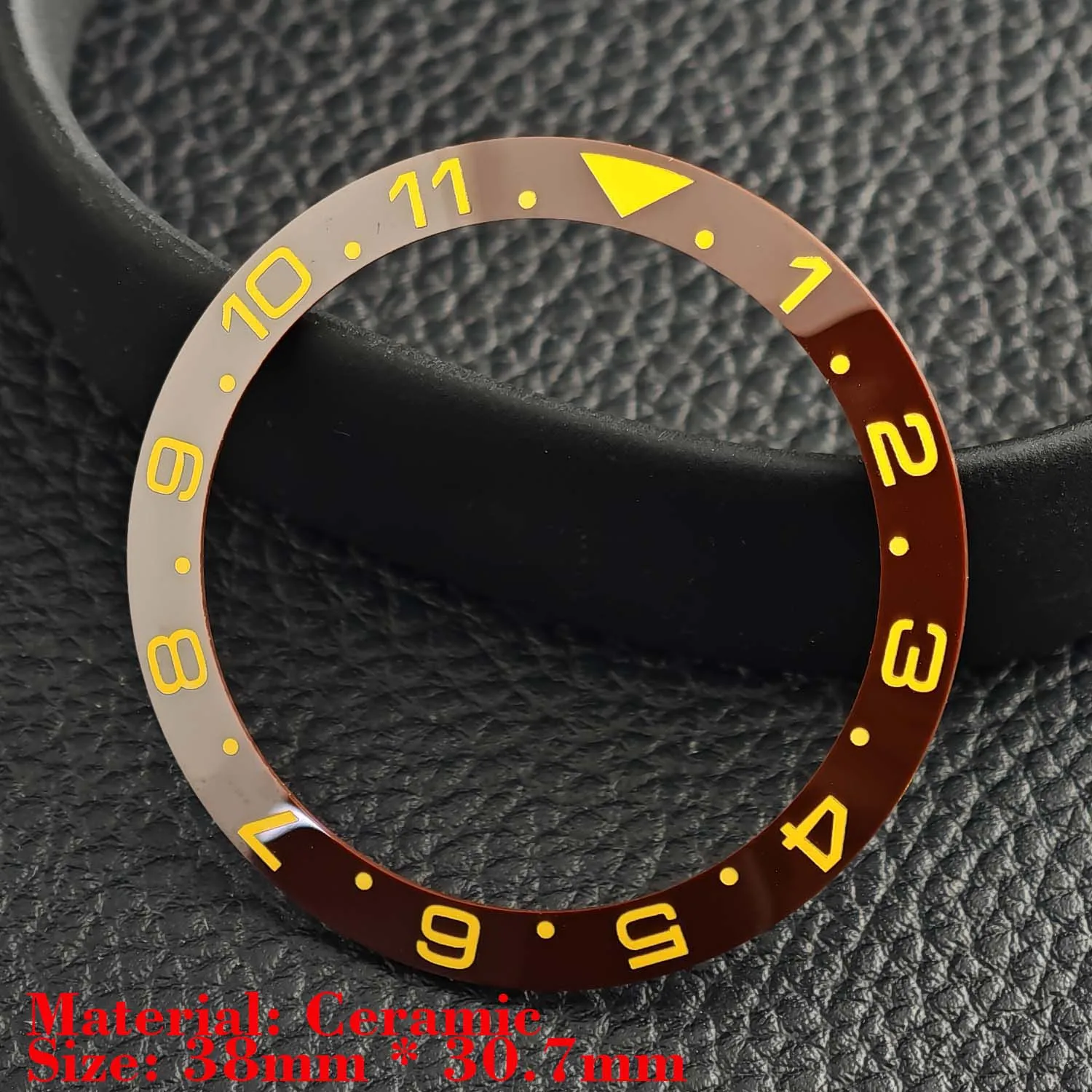 Ceramic Luminous Bezel Insert for Men's Watch - Premium Replacement Accessory